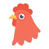 Trendy Rooster Concepts vector