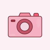 Valentine days icon isolated soft pink background. Vector