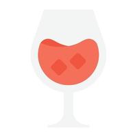 conceptos de copa de vino vector