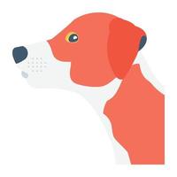 Trendy Dog Concepts vector