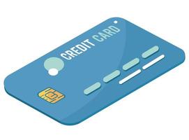 dinero de la tarjeta de crédito vector