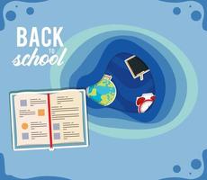 back to school quote vector