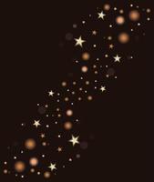 defocussed stars shimmer style vector