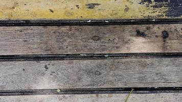 old wooden texture. wooden plank table surface photo