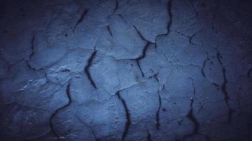 abstract blue grungy cement concrete wall texture background photo