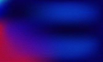 Wave of particles on blue background. abstract technology particles mesh background. vector