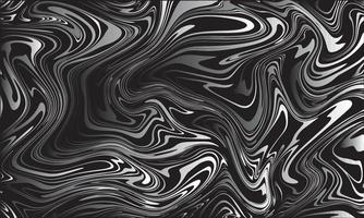 vector abstracto textura de mármol arte fluido efecto cebra color blanco y negro