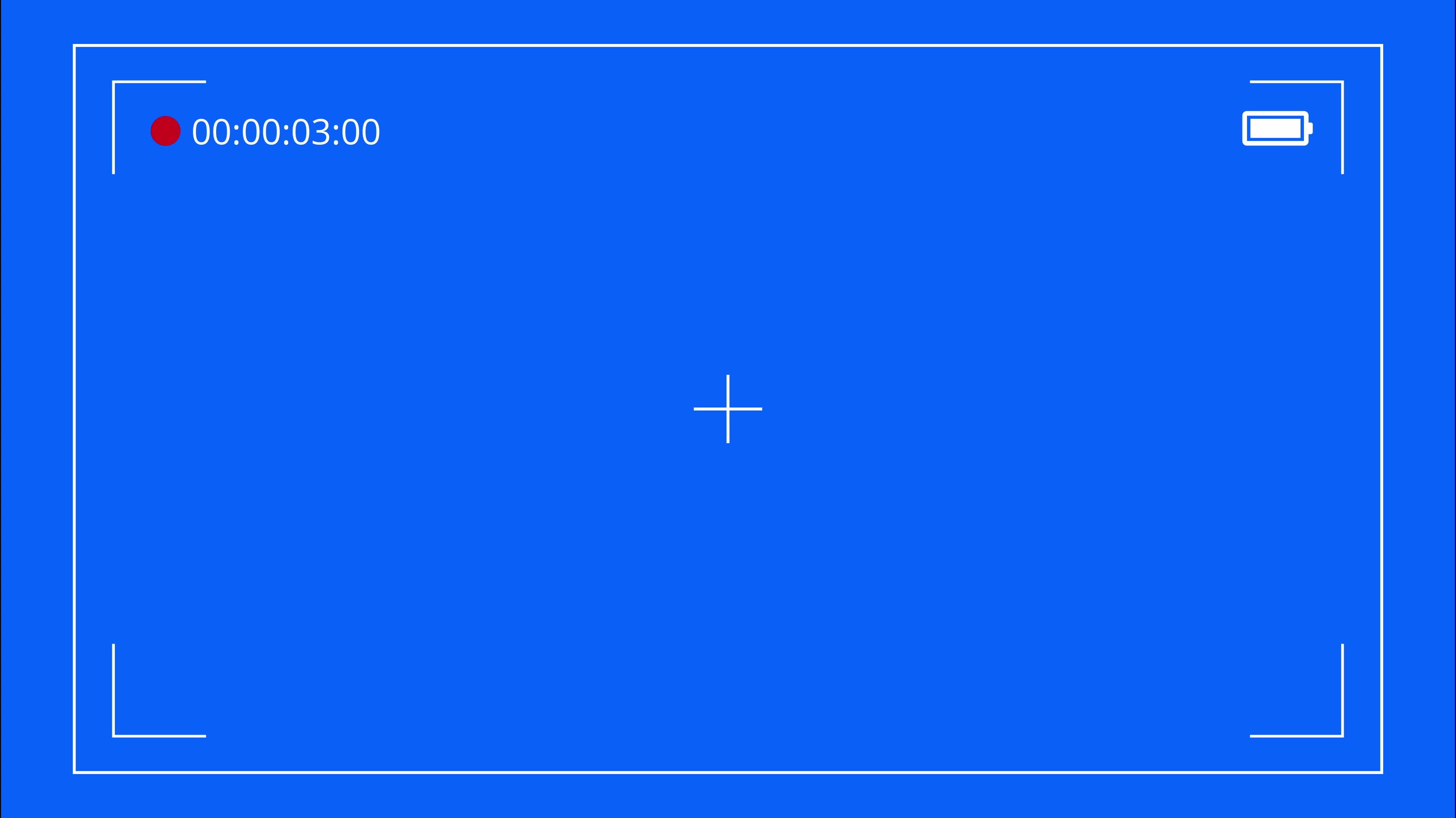 Video Recording screen. Video recorder camera screen 4K size. 5412642