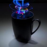 magic mug with beverage photo