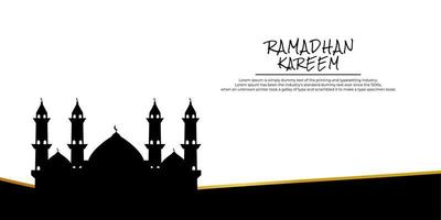 Ramadan Kareem Background. Islamic Background. vector