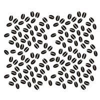 coffee bean pattern vector
