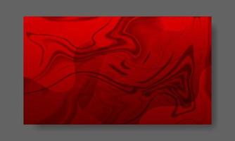 Abstract Red Liquid Marble Background vector