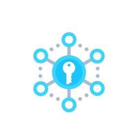 Encryption vector icon