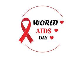 world aids day vector