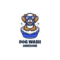 Illustration vector graphic of Dog Wash, good for logo design