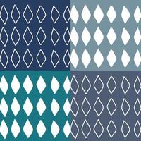 Ethnic organic simple line checked pattern vector