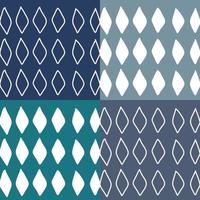 Ethnic organic simple line checked pattern vector