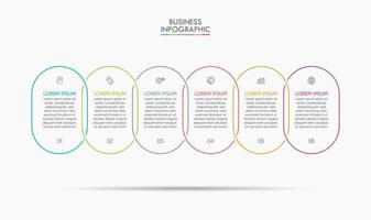 Presentation business infographic template vector