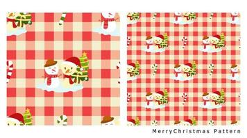 Seamless background Merry Christmas. Seamless background with Scottish patterns. Seamless Christmas pattern. wrapping paper pattern vector