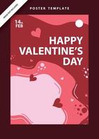 wallpaper love social media template valentines day vector