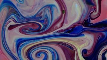 texture de fond infinie abstraite réaction de couleur et explosions video