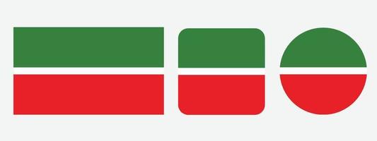 tatarstan flag icon . web icon set . icons collection flat. Simple vector illustration.