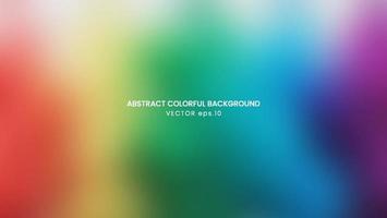 Abstract blurred gradient mesh background vector