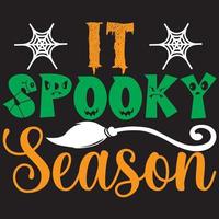 it spooky season vector