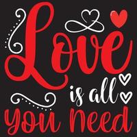 love is all you need vector