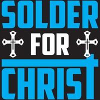 solder for Christ vector