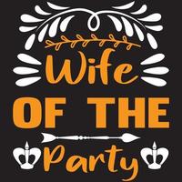 wife of the party vector