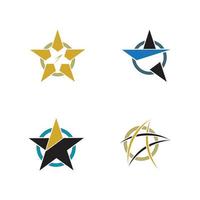 Star icon Template vector