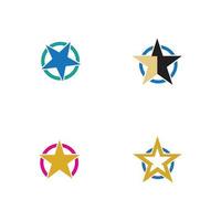 Star icon Template vector