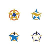 Star icon Template vector