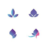 plantilla de diseño de ilustración de vector de logotipo de spa