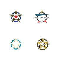 Star icon Template vector