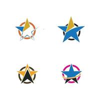 Star icon Template vector