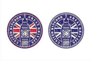 united kingdom great britain vector design logo