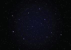 cielo estrellado vector