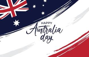 Australia Day Background vector