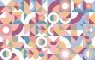 Abstract Geometric Flat Background vector