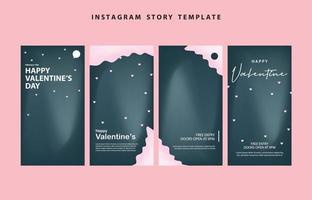 happy valentines day social media poster banner flyer pattern event abstract layout illustration background february party wallpaper template label backdrop modern vector design sale red romantic red