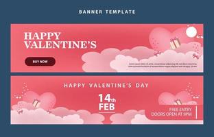 happy valentines day social media poster banner flyer pattern event abstract layout illustration background february party wallpaper template label backdrop modern vector design sale red romantic red