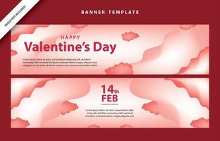 happy valentines day social media poster banner flyer pattern event abstract layout illustration background february party wallpaper template label backdrop modern vector design sale red romantic red