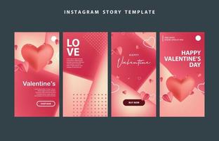 happy valentines day social media poster banner flyer pattern event abstract layout illustration background february party wallpaper template label backdrop modern vector design sale red romantic red