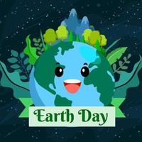 Earth Day Concept vector