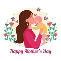 Mother's Day Celebration vector