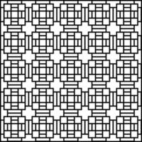 simple shape black and white tile seamless pattern perfect for background or wallpaper vector