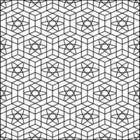 Patrón transparente de mosaico de forma abstracta perfecto para fondo o papel tapiz vector