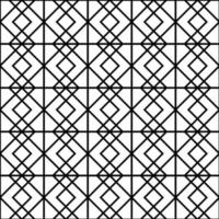 black and white simple shape tile seamless pattern perfect for background or wallpaper vector